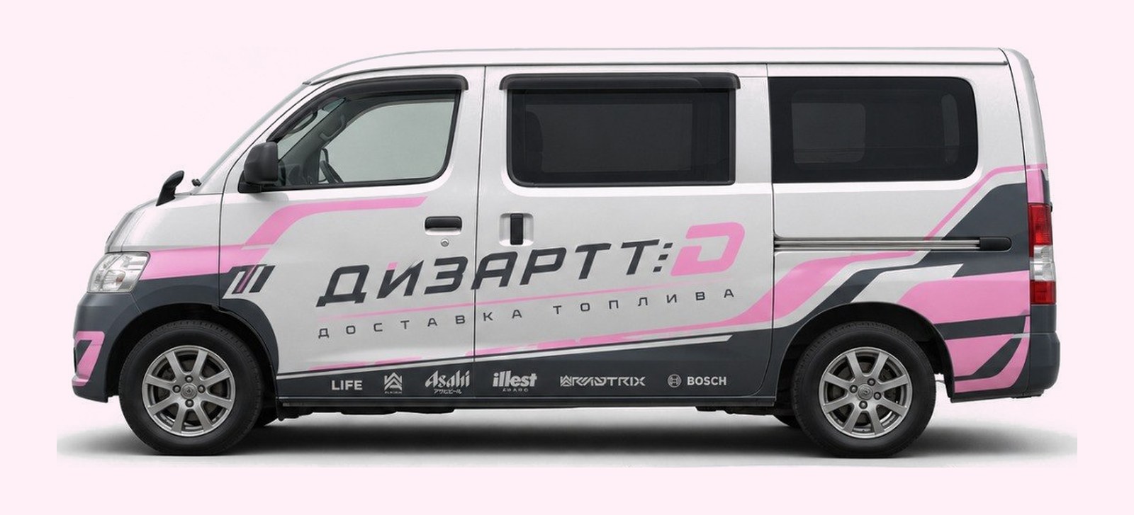 Мобильная заправка ДИЗАРТ — фирменный автомобиль доставки топлива